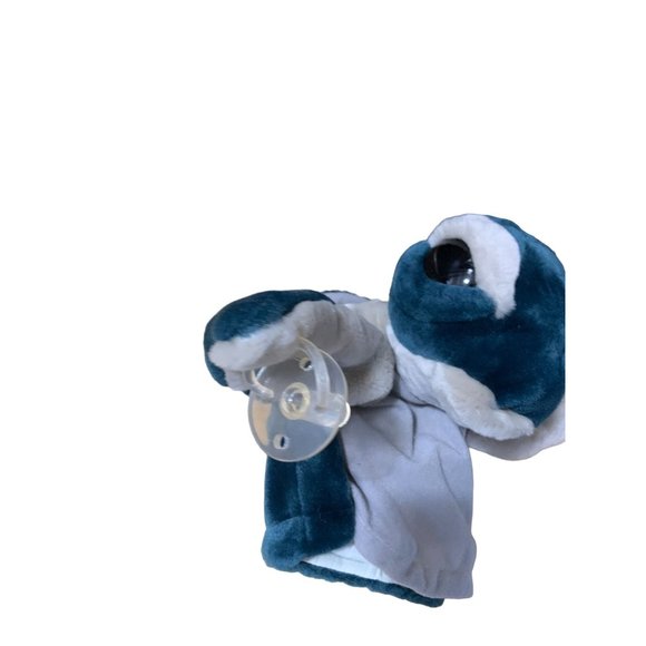 Wild Republic 2008 Seal Baby Pacifier Plush Stuffed Animal Toy Hand Puppet Baby - Picture 2 of 6